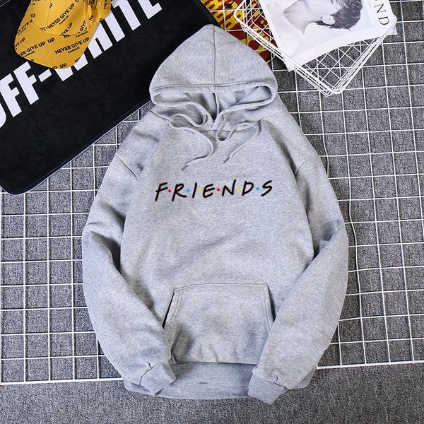 Sweat-shirt Hoodie + Bonnet Invisible Friends - Ensemble Noir Taille M, Neuf Avec étiquettes